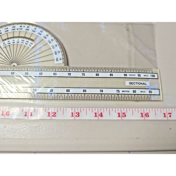 Navigation Forever Sectional Plotter for FAA Sectional Charts Sporty’s Brand - Picture 2 of 7